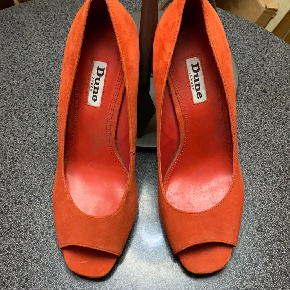 Dune of London Suede Wedges